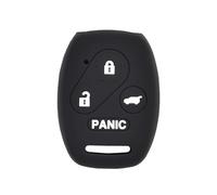 DEMULAX Custodia in silicone for chiave auto, custodia protettiva for portachiavi senza, for Accord, CR-V, Civic, Insight 2016 2017 2018 Custodia per chiavi auto(Schwarz)