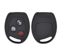 DEMULAX Custodia in silicone for chiave, for Ford, for Focus, KA, Galaxy, for Mondeo, Transit Connect Fushion Keyless Fob Shell Custodia per chiavi auto