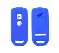 DEMULAX Custodia in silicone for telecomando a 2 pulsanti PCX 150 ibrido, X-ADV, SH125, Scoopy SH300, Forza 125 300 Motor Scooter Custodia per chiavi auto(Blue)