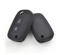 DEMULAX Custodia protettiva in silicone for chiave auto a 2 pulsanti, telecomando senza, Kangoo, Modus, Megane, Clio 2017 2018 Custodia per chiavi auto