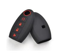 DEMULAX Custodia protettiva in silicone for chiave auto a 4 pulsanti, for telecomando senza, for NISSAN, Altima, Maxima, for Murano, Rogue, Sentra, Versa, Titan Custodia per chiavi auto