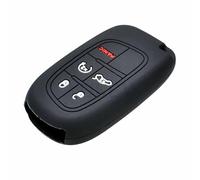 DEMULAX Custodia protettiva in silicone for chiave auto, telecomando, for Jeep, Grand, Cherokee, Renegade, for Chrysler, 200 300, for DODGE, RAM Custodia per chiavi auto