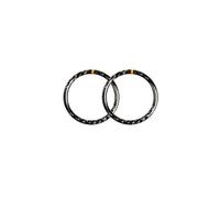DEMULAX Decorazione del rivestimento del telaio della presa dell'aria condizionata for il cruscotto dell'auto, for, Classe C W204 2007-2010 Accessori for lo sfiato su entrambi i lati Modanatura bocch