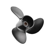 DEMULAX Elica fuoribordo, for Tohatsu, 4hp 5hp 6hp 7.8 * 8 Vite in Lega di Alluminio for Barca 3 Pale 12 scanalature Parte del Motore Marino for Nave Sostituzione dell'elica della Barca