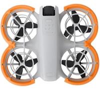 DEMULAX ,Eliche ad anello paraurti anticollisione a sgancio rapido, for DJI, NEO, accessori for coperture protettive for eliche di droni (nero) Protezione elica drone(Orange)