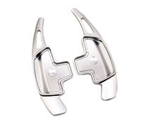DEMULAX Estensione del cambio al volante dell'auto, for Mercedes-Benz, Classe A W177 Berlina V177 A180 A180d A200 A250 2019 2020 Leva del cambio(Silver)