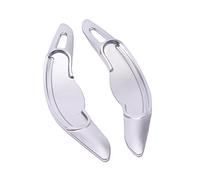 DEMULAX Estensione del cambio al volante, for MINI, Cooper S JCW F54 F55 F56 F57 F60 Countryman Clubman Copertura Accessori Alluminio Leva del cambio(Silver)