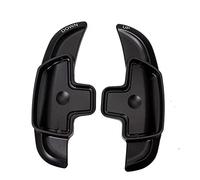 DEMULAX Estensione del cambio al volante in alluminio, for Mercedes-Benz, ABCE GLE Class W176 W205 W246 C117 W218 Leva del cambio(Schwarz)
