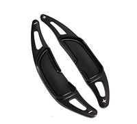 DEMULAX Estensione delle leve del cambio al volante Sostituzione, for Mercedes, for Benz, AMG A45 CLA45 C63 GLA45 GLS63 GLE63 G63 Alluminio Leva del cambio(Schwarz)