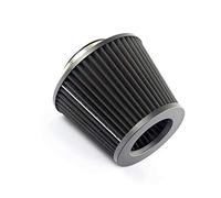 DEMULAX Filtri aria universali for auto 76mm Supercharger Nero 3 pollici Filtro aria fredda ad alto flusso for aspirazione sportiva for automobile Filtro aria auto