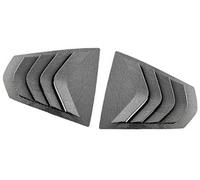 DEMULAX Finitura della copertura dell'otturatore del finestrino posteriore dell'auto, for, Serie 3 G20 Feritoia della finestra Sfiato laterale Trim Pannello dell'otturatore del triangolo Accessori au