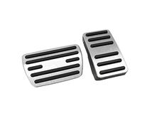 DEMULAX For Accord, 10th 2018 2019 2020 2021 2022 Pedale acceleratore auto Pedali freno Pad Copertura antiscivolo Custodia protettiva Accessori Copertura pedale Copripedale per auto(Black 2PCS SILVER)