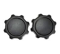 DEMULAX For Audi, A1 A6 C5 A4 B6 Cordoba Ibiza 6L Leon Arosa Toledo, for la regolazione del sedile Manopola nera 1J0881671F Maniglia di regolazione reclinabile 2 pezzi Maniglia di reclinazione del sed