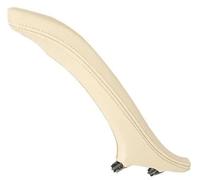 DEMULAX , for BMW, Serie 5 F10 F11 F18 2010-2017 Auto Sinistra Destra Maniglia Interna Porta Interna Bracciolo Pannello Tirare la Copertura Maniglia Interna della portiera dell'auto(Beige-Right-LHD)