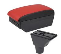 DEMULAX For Citroen, C3 C4 Box bracciolo Console centrale Scatola portaoggetti Accessori portabicchieri for auto di ricarica USB Bracciolo per cabina auto(BLACK C5 Black Border 7usb)