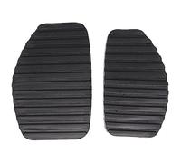 DEMULAX For Citroen, Jumpy 1996-2001 2002 2003 2004 2005 2006 Dispatch Car Rubber Brake Clutch Pedal Pad Covers Guard Accessori Copripedale per auto(Black 1X BRAKE 1XCLUTCH)