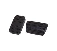 DEMULAX For Civic, 10a 11a 2016-2019 2021 2022 Pedale acceleratore auto Pedali freno Pad Copertura antiscivolo Custodia protettiva Accessori Copertura pedale Copripedale per auto(FOOTREST BLACK)