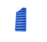 DEMULAX For Civic, 10a 11a 2016-2019 2021 2022 Pedale acceleratore auto Pedali freno Pad Copertura antiscivolo Custodia protettiva Accessori Copertura pedale Copripedale per auto(Black 3PCS BLUE)