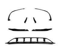 DEMULAX, for, Classe A W176 A250 A45 AMG 2016-2018 4 porte Sport Paraurti anteriore Splitter cofano Spoiler laterale posteriore Presa d'aria Trim Copertura per presa d'aria paraurti anteriore