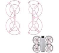 DEMULAX , for DJI,Propeller Guard Protector Copertura protettiva anticollisione antigraffio, for DJI, NEO (grigio) Protezione elica drone(BLACK Pink)