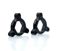 DEMULAX For Ducati, for 1198 S 999 S/R+749 S/R MTS1100 S, for MONSTER 696 Moto Regolatori precarico forcella ammortizzata in alluminio CNC da 17 mm regolatore precarico forcella(17mm Black)