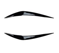 DEMULAX For F20 F21 Facelift 116i 118i 120i 2015-2019 Sopracciglia for fari anteriori malvagi for luci Adesivi for auto Tuning Pellicola decorativa per fari auto(Glossy Black)