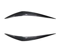 DEMULAX For F20 F21 Facelift 116i 118i 120i 2015-2019 Sopracciglia for fari anteriori malvagi for luci Adesivi for auto Tuning Pellicola decorativa per fari auto(Carbon Look)
