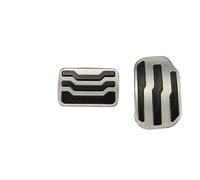 DEMULAX For Ford, Raptor, for F-150, for F-150, 2009-2021, for Lincoln, Navigator AT Pedale acceleratore auto Pedale freno Copertura antiscivolo Custodia Pad Accessori Copripedale per auto(Black 2009-