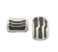 DEMULAX For Ford, Raptor, for F-150, for F-150, 2009-2021, for Lincoln, Navigator AT Pedale acceleratore auto Pedale freno Copertura antiscivolo Custodia Pad Accessori Copripedale per auto(Black 2016-