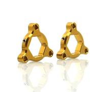 DEMULAX For GSXR1000 GSX-R1000 B KING BKING SV1000 S Moto 14mm CNC Alluminio Forcella Precarico Regolatori regolatore precarico forcella(14mm Gold)