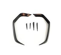 DEMULAX, for Infiniti, Q60 2017-2022 vera fibra di carbonio paraurti posteriore laterale presa d'aria trim canard bagagliaio auto spoiler decorazione kit carrozzeria Copertura per presa d'aria paraur