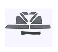 DEMULAX For NISSAN, for Qashqai, for J11 2018 2019 2020, rete di schermatura centrale for insetti, griglia anteriore, inserto, copertura anti-zanzare. Zanzariera per griglia auto(Without Radar)