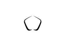 DEMULAX, for, Serie 2 F87 M2 Coupé 2016-2021 Spoiler posteriore laterale for presa d'aria, look in fibra di carbonio/nero lucido, alette splitter Copertura per presa d'aria paraurti anteriore(Glossy