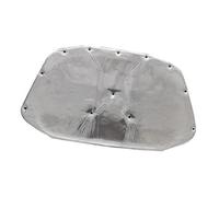 DEMULAX For Skoda, for Octavia, A5 2007-2015 Cofano motore auto isolamento acustico e termico cotone insonorizzazione copertura Isolamento motore(BLACK All Aluminum Foil)