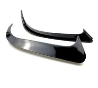 DEMULAX, for, W117 CLA250/200 CLA45 2014-2018 Paraurti posteriore Prese d'aria laterali Canard Splitter Goss Nero/Aspetto fibra di carbonio Copertura per presa d'aria paraurti anteriore(Glossy Black
