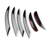 DEMULAX, for, W205 Classe C 2019-2021 AMG Paraurti anteriore Fendinebbia Copertura presa d'aria Rivestimento Spoiler laterale di aspirazione Look carbonio Splitter Copertura per presa d'aria paraurt