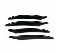 DEMULAX, for, W205 Classe C AMG 2019-2021 Paraurti anteriore Fendinebbia Copertura presa d'aria Rivestimento aspetto carbonio/splitter di aspirazione laterale nero Copertura per presa d'aria paraurt