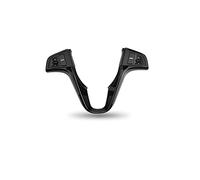DEMULAX Interruttore del pulsante di controllo volume audio volante multifunzionale senza retroilluminato, for Hyundai, VERNA Interruttore al volante(Piano black)
