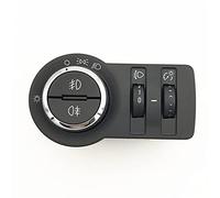 DEMULAX Interruttore di controllo fari, for Buick, Encore LaCrosse, for Chevrolet, for Cruze, Malibu, for Opel, 13295228 13295229 13301749 Interruttore fendinebbia per auto(Yellow)