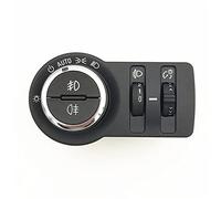 DEMULAX Interruttore di controllo fari, for Buick, Encore LaCrosse, for Chevrolet, for Cruze, Malibu, for Opel, 13295228 13295229 13301749 Interruttore fendinebbia per auto(Schwarz)