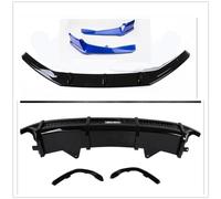 DEMULAX Kit carrozzeria, for Accord, 2018-2019, 10a auto, spoiler paraurti anteriore, diffusore posteriore, labbro bianco, presa d'aria laterale, rivestimento splitter, rivestimento Copertura per pres