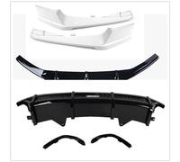 DEMULAX Kit carrozzeria, for Accord, 2018-2019, 10a auto, spoiler paraurti anteriore, diffusore posteriore, labbro bianco, presa d'aria laterale, rivestimento splitter, rivestimento Copertura per pres
