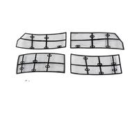 DEMULAX Kit di copertura antipolvere antizanzare a rete con inserto for griglia anteriore in rete for protezione insetti centrale, for, for A4 B9 2016-2019, Accessori Zanzariera per griglia auto(Mo