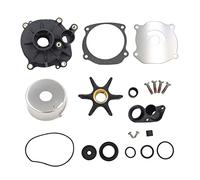DEMULAX Kit girante pompa acqua, for Johnson Evinrude, OMC 60 65 70 75HP 18-3389 438597 432955 Kit di riparazione per pompa dell'acqua per barche