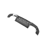 DEMULAX Labbro diffusore posteriore for auto, for BMW, for Serie 2 F87 M2 Coupé 2 porte 2016-2019 Diffusore paraurti posteriore Spoiler nero in fibra di carbonio Spoiler posteriore sul tetto