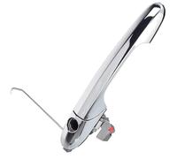 DEMULAX Maniglia esterna cromata for portiera anteriore sinistra/destra, for, 500 2012 2013 2014 2015 2016 2017 2018 2019 68069943ab 68069942ab Maniglia esterna per portiera auto(Front Left)