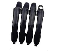 DEMULAX Maniglia per porta esterna auto, per Hyundai, per Sonata 2006 2007 2008 2009 2010 liscia nera anteriore posteriore sinistra destra Assetto automatico esterno(BLACK Set 4PCS)
