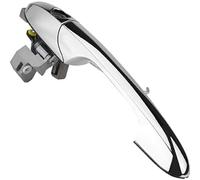 DEMULAX Maniglia per portiera esterna con guida a L, per 500 2012-2018, per Foroem H Driver S Side 1 Assetto automatico esterno(BLACK 1 1)