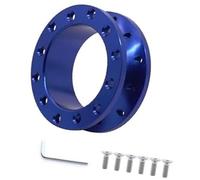 DEMULAX Mozzo mozzo sterzo per auto Sintonizzazione mozzi volante per auto, per adattatore distanziale sportivo 30mm 50mm Kit boss mozzo racing in alluminio CNC(BLACK 30MM Blue)