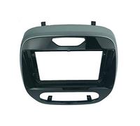 DEMULAX Pannello fascia autoradio 2 Din 9 pollici, for Renault, Captur American VER 2016 Stereo Dash CD Mp5 GPS Facia Trim Kit di installazione Rivestimento del pannello DVD